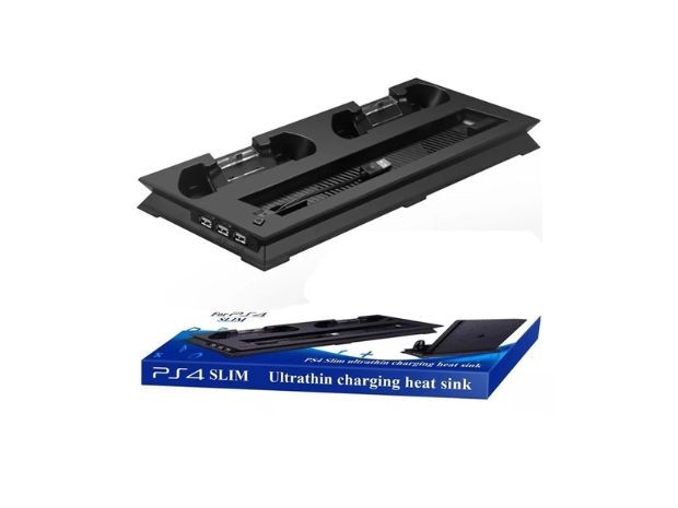 &u++ BASE CARGADORA JOYSTICK PS4 REFRIGERANTE (6509)